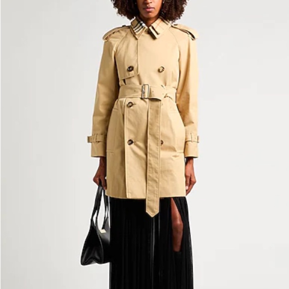 Burberry Tan Trench Coat